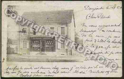 Ville de DANJOUTIN Carte postale ancienne